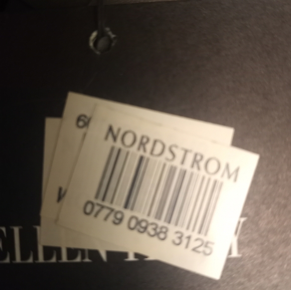 Ellen Tracy Black Mongolian Wool Reversible Water Resistant Button Up Jacket L - Picture 8 of 10